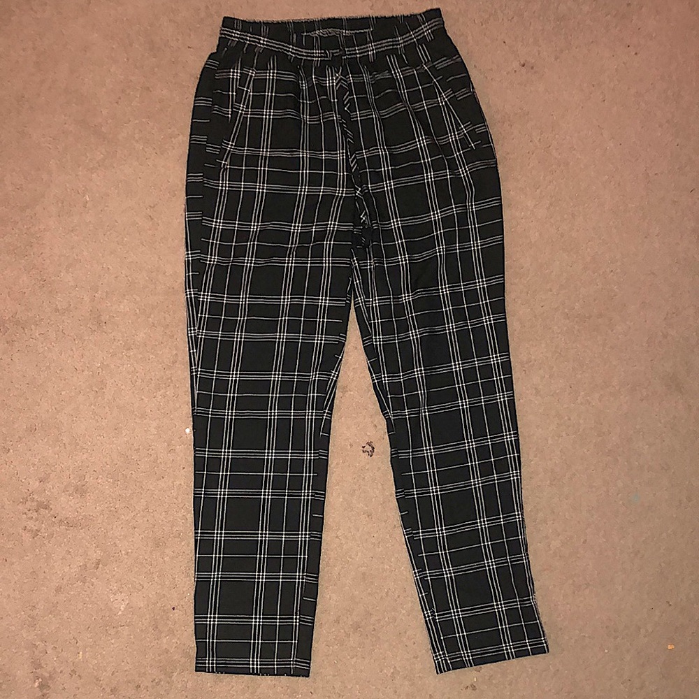 Forever 21 Plaid Slacks
